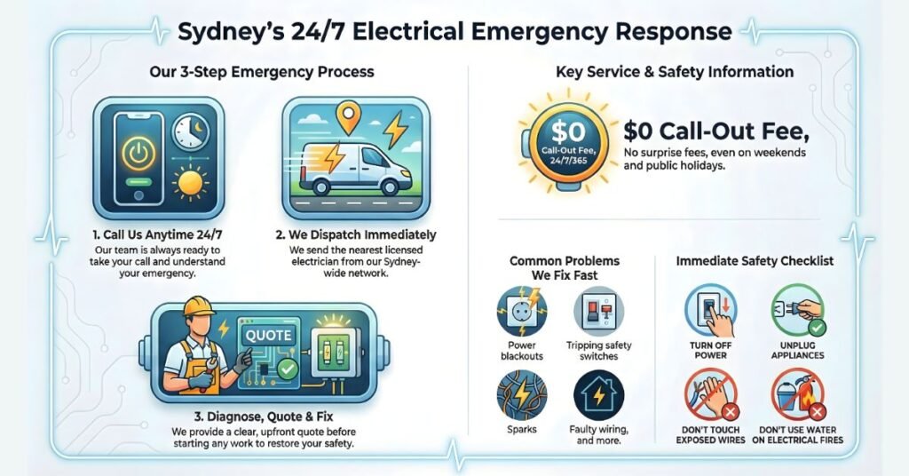 24 hour electrician sydney